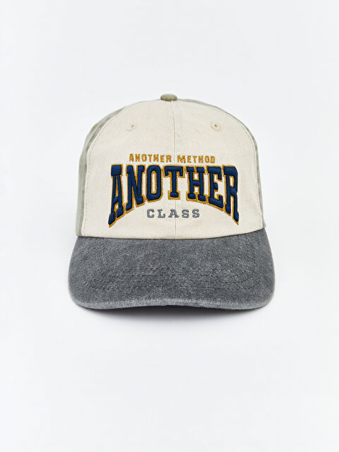 LCW ACCESSORIES Yazı Nakışlı Erkek Kep Şapka  - S63875Z8-M0T