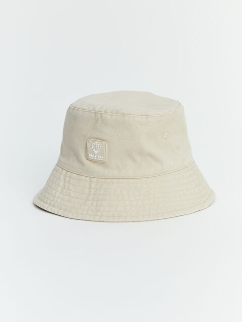 LCW ACCESSORIES Embroidered Men's Bucket Hat - S63878Z8-Q6K