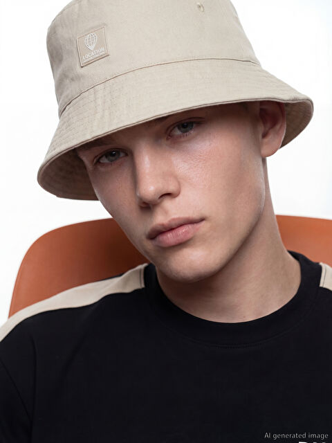 LCW ACCESSORIES Nakışlı Erkek Bucket Şapka - S63878Z8-Q6K