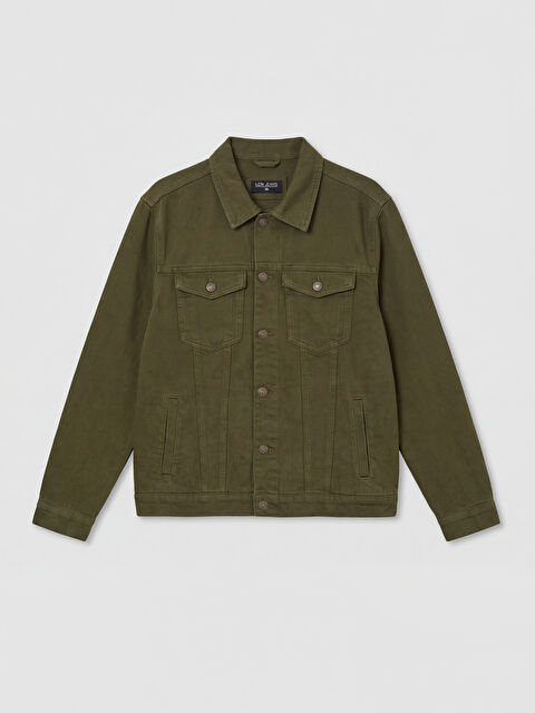 LCW Jeans Мужчины Хаки Джинсовое пальто - S64034Z8-YCH