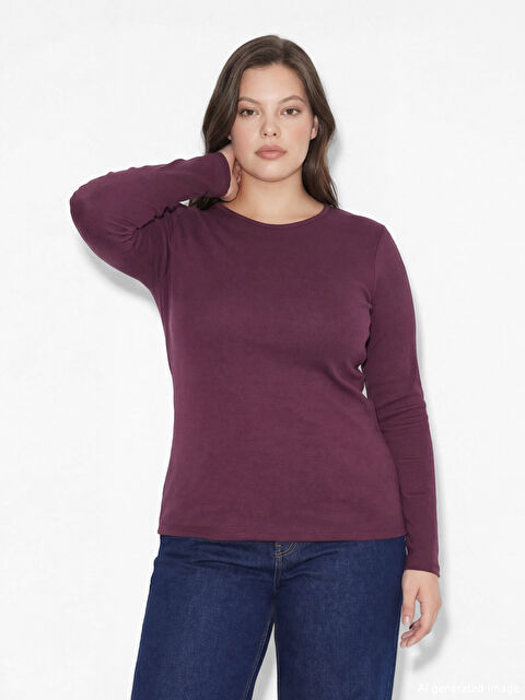 LCW EVERYDAY Bisiklet Yaka Kadın Body