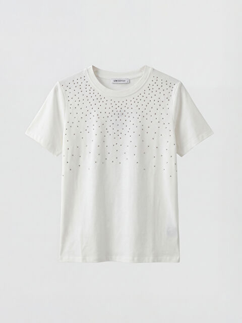 LCW EVERYDAY Әйелдер сұрғыштау-қою сары футболка