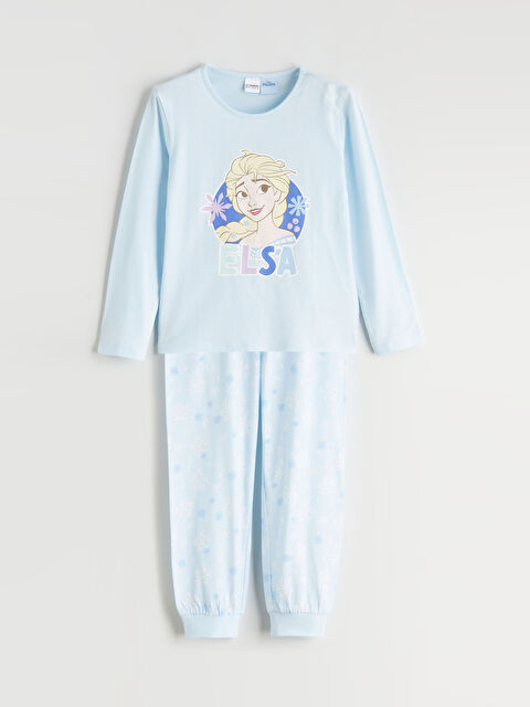 LC WAIKIKI سێتی بیجامە شین کچی ساوا - S64151Z1-QWQ