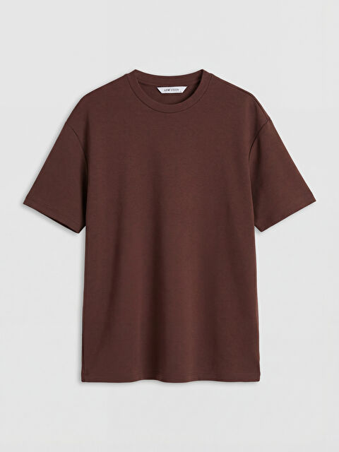 LCW Vision Bisiklet Yaka Soft Touch Erkek Tişört - S64158Z8-L0C