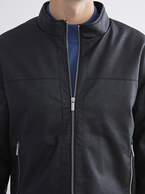 Men Faux Leather Coat Prices and Models | LCW