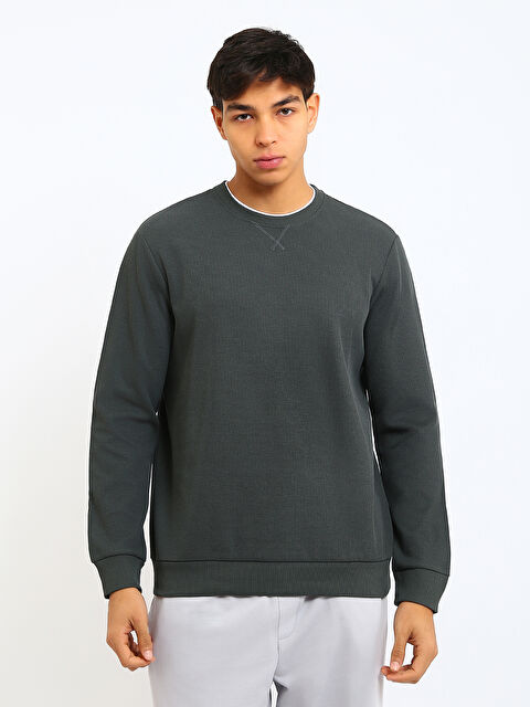 LC WAIKIKI Crew Neck Men's Sweatshirt - S64298Z8-HMP