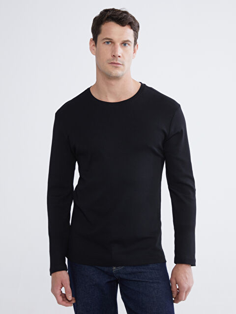 LCWAIKIKI Classic تي شيرت رجالي بياقة دائرية - S64306Z8-CVL