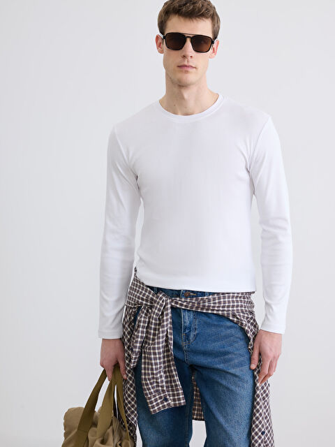 LCWAIKIKI Classic Man WHITE T-Shirt - S64306Z8-Q6K