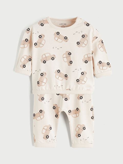 LCW baby Baby Boy BEIGE Set - S64323Z1-LQA