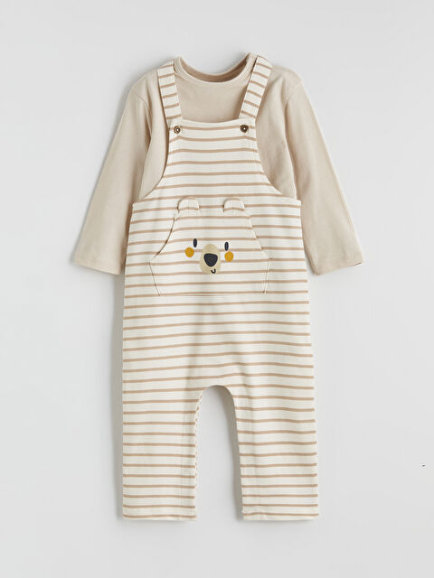 LCW baby Çizgili Erkek Bebek Takım - S64326Z1-LFC
