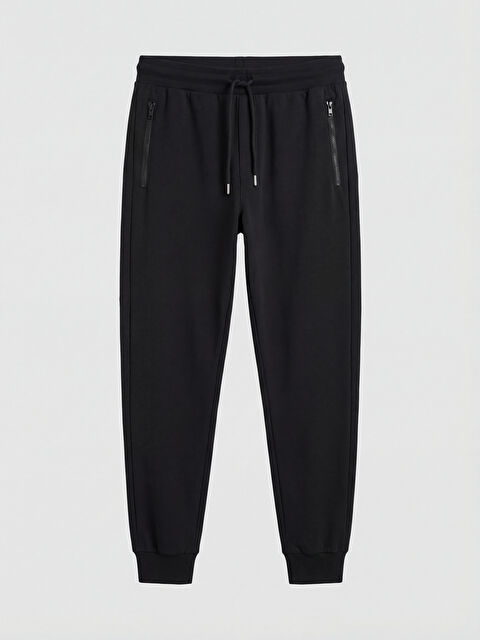 LC WAIKIKI Man BLACK Jogger Sweatpants - S64333Z8-CVL