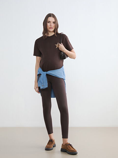 LCWAIKIKI Maternity Karın Panelli Hamile Tayt	 - S64399Z8-HMK