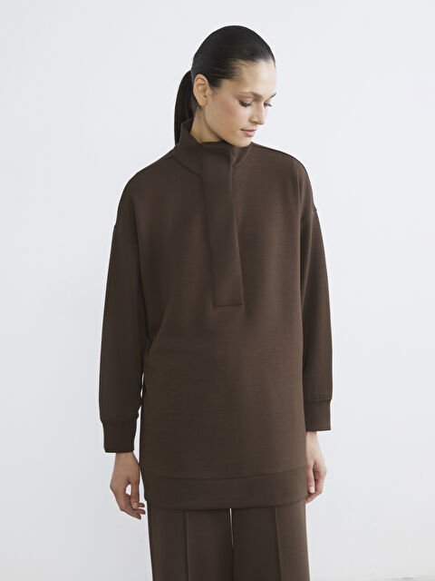 LCW Modest Свитшот-туника - S64411Z8-HDN