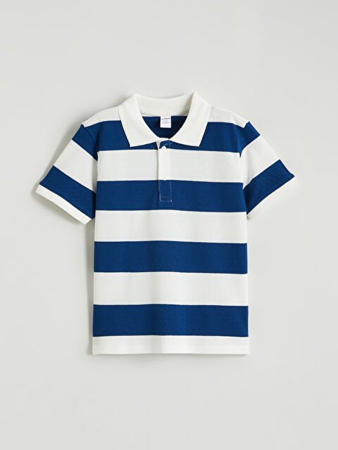 LCW Kids Pruge Polo Majica za Dečake - S64422Z1-LGB