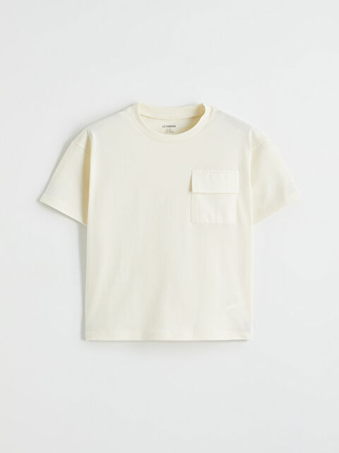 LCW Kids Bisiklet Yaka Erkek Çocuk Tişört - S64424Z1-QVK