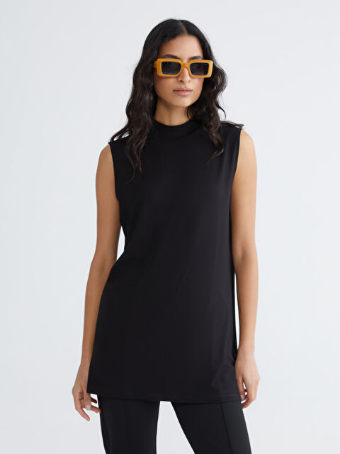 LCW Modest Funnel Neck Women's Tunic