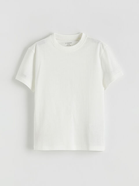 LCW Kids Basic Erkek Çocuk Tişört - S64501Z1-Q6K