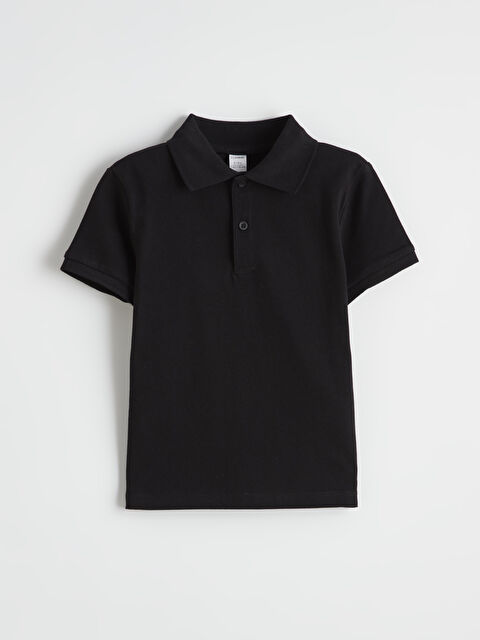 LCW Kids Polo Yaka Erkek Çocuk Tişört - S64510Z1-CVL