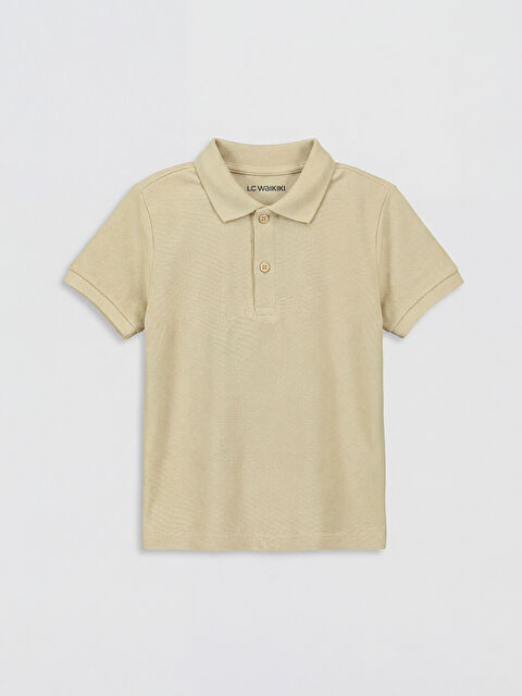 LCW Kids Polo Yaka Erkek Çocuk Tişört