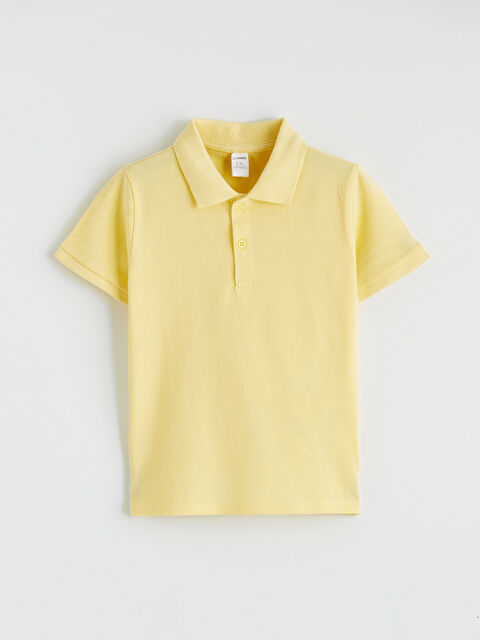 LCW Kids Polo Yaka Erkek Çocuk Pike Tişört - S64510Z1-FTH