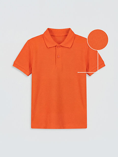 LCW Kids Polo Yaka Erkek Çocuk Tişört
