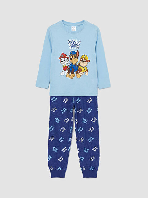 LCW Kids Set de pijama ALBASTRU Băiat - S64592Z1-JUL