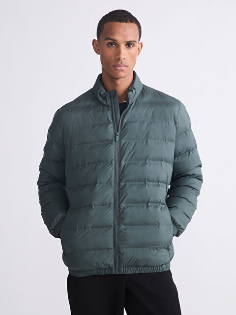 LCW Vision Standart Kalıp Erkek Şişme Mont	 - S64622Z8-CRN