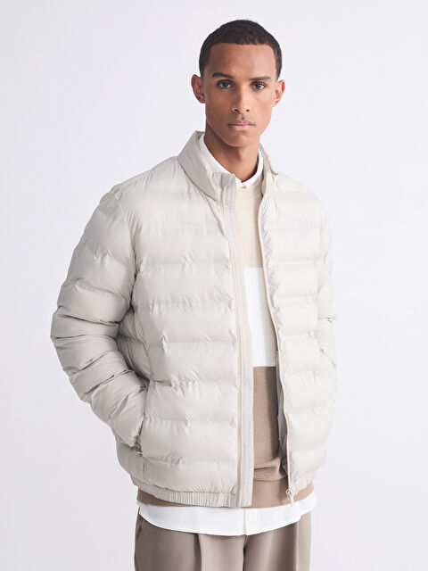 LCW Vision Standart Kalıp Erkek Şişme Mont	 - S64622Z8-S0L