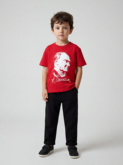 LCW Kids Beli Lastikli Erkek Çocuk Pantolon - S64645Z1-CVL