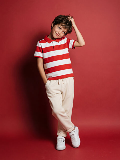 LCW Kids Beli Lastikli Erkek Çocuk Pantolon - S64645Z1-QVK