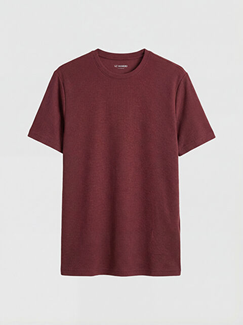 LCWAIKIKI Classic Bisiklet Yaka Erkek Tişört - S64754Z8-H6G