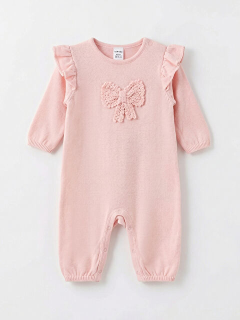 LCW baby Fiyon Figürlü Kız Bebek Tulum - S64819Z1-G3G