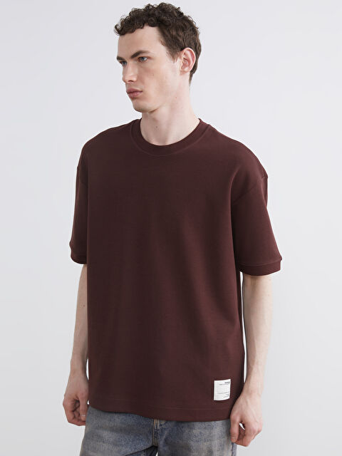 XSIDE Bisiklet Yaka Erkek Tişört - S64890Z8-16J