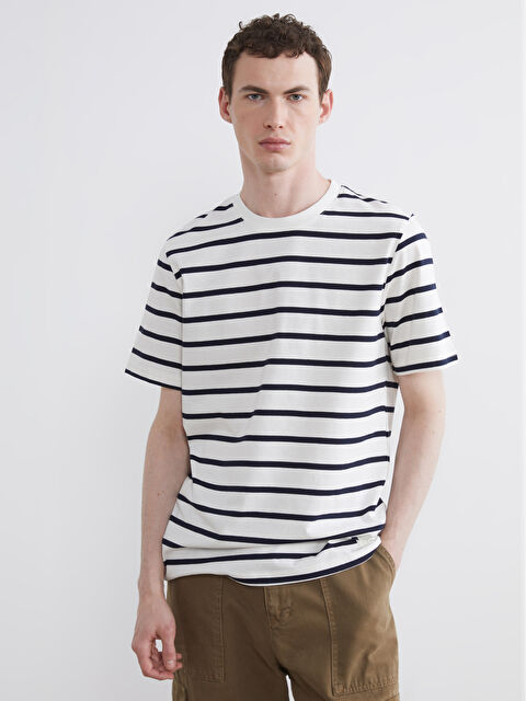 XSIDE მამაკაცები მუქი ლურჯი მაისურები და ზედები - S64958Z8-LGS