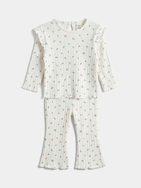 LCW Kids Girl ECRU Set - S64969Z1-LRA