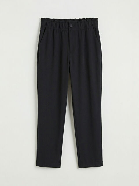 LCW Modest Woman BLACK Trousers - S65054Z8-CVL