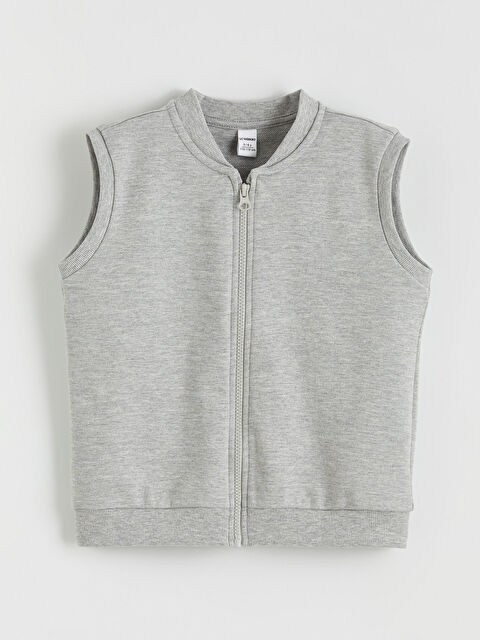 LCW Kids صدرية أولاد بياقة دائرية - S65097Z1-F8Y