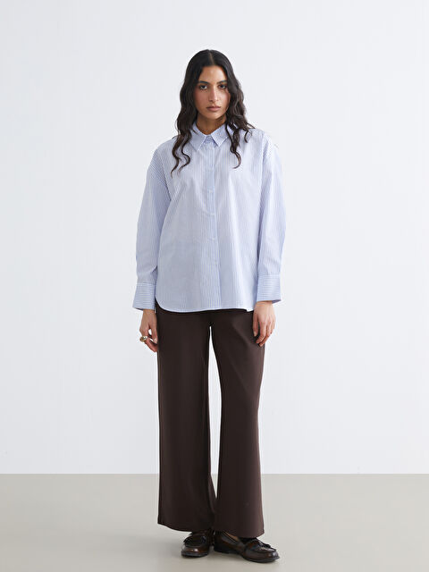 LCW Modest ქალთა შარვლები ელასტიური ქამრით - S65110Z8-DJ7