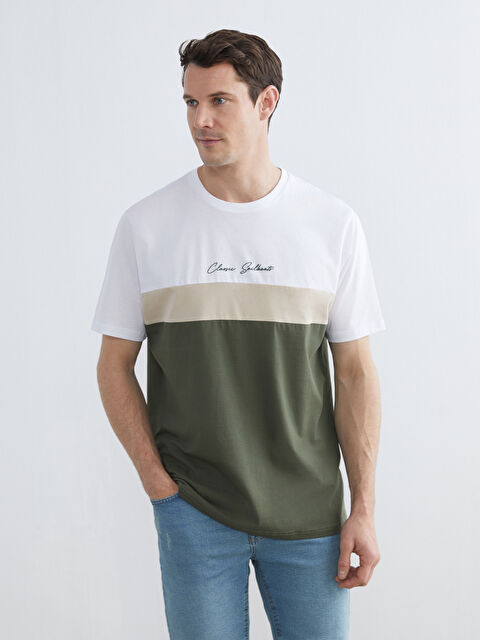 LCWAIKIKI Classic Man ECRU T-Shirt - S65118Z8-LFC