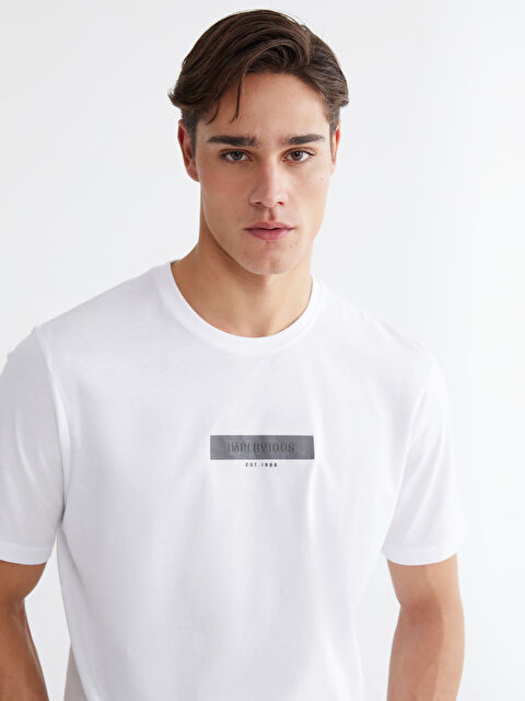 LCWAIKIKI Classic Man WHITE T-Shirt - S65163Z8-Q6K