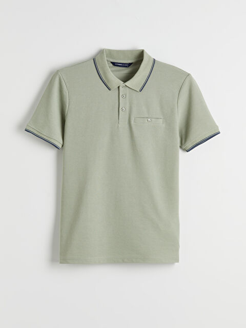 LCWAIKIKI Classic Polo Yaka Erkek Dokulu Tişört - S65176Z8-Y0W