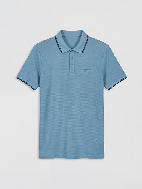 LCWAIKIKI Classic Polo Yaka Erkek Penye  Tişört - S65203Z8-ZPP