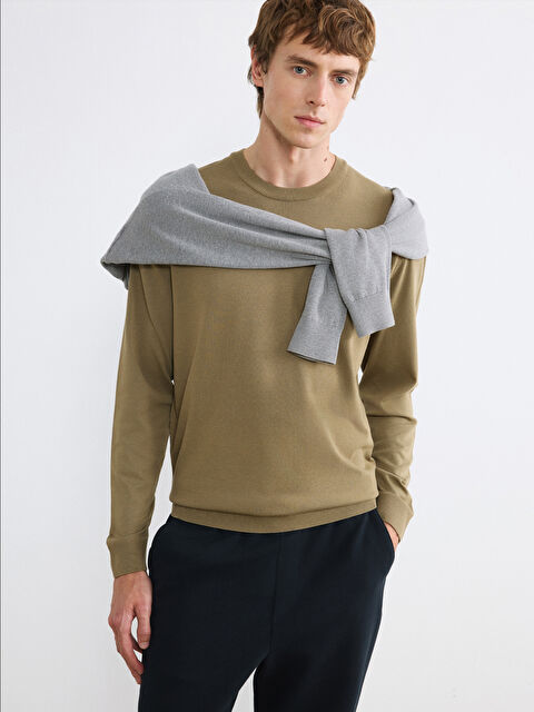 LCW Vision Bisiklet Yaka Erkek Triko Kazak - S65378Z8-1F3