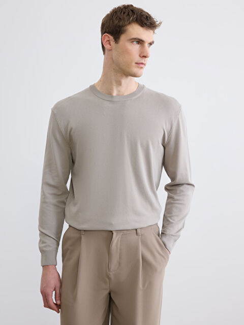 LCW Vision Bisiklet Yaka Erkek Triko Kazak - S65378Z8-E6F