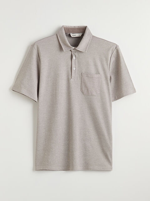 LCWAIKIKI Classic Polo Yaka Cepli Erkek Tişört - S65420Z8-MHL