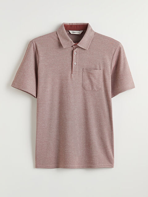 LCWAIKIKI Classic Polo Yaka Kısa Kollu Cepli Erkek Tişört - S65420Z8-MJA