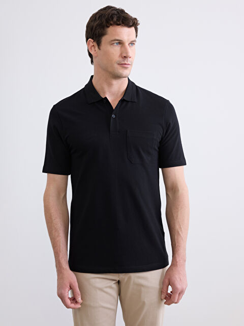 LCWAIKIKI Classic Polo Yaka Pike Erkek Tişört - S65422Z8-CVL