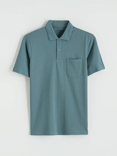 LCWAIKIKI Classic Polo Yaka Pike Erkek Tişört - S65422Z8-VG7