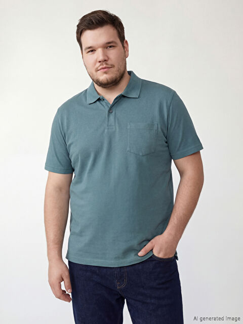 LCWAIKIKI Classic Polo Yaka Pike Erkek Tişört - S65422Z8-VG7