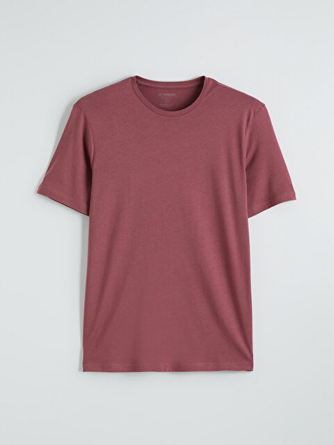 LCWAIKIKI Classic Bisiklet Yaka Modal Erkek Tişört - S65423Z8-38J